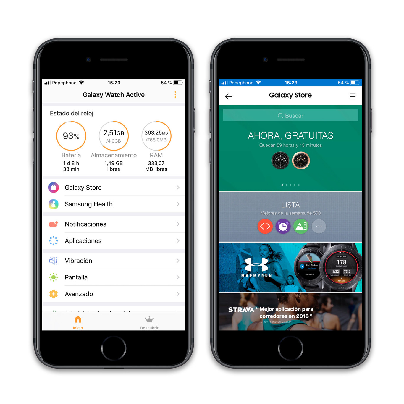 samsung galaxy watch active app store
