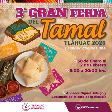 Cuándo es y cómo llegar a la Feria del Tamal de Tláhuac 2024 para deleitarte con un guajolocombo o tamales exóticos 