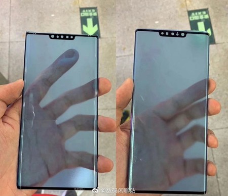 Los futuros Mate 30 y 30 Pro siguen dejando pistas sobre su diseño: este podría ser el aspecto de sus pantallas