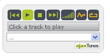 ajaxTunes: Reproductor online de música