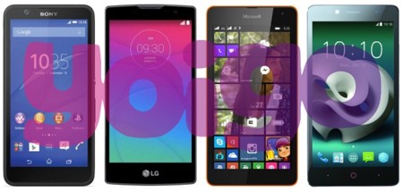 Yoigo apuesta por la gama baja más atractiva: Lumia 535, Xperia E4G, LG Spirit y ZTE Blade V220