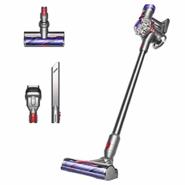 Aspirador escoba - Dyson v8 Advanced, Potencia succión 130 AW, Autonomía 40 min