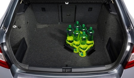 Maletero del Skoda Octavia 2013