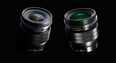 Olympus presenta dos nuevos objetivos M.Zuiko con abertura F1.2 de la serie PRO: 17 mm y 45 mm