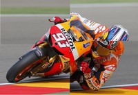 MotoGP Aragón 2013: Dani Pedrosa Vs Marc Márquez, una de estilos y trazadas 