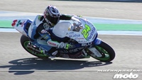 Jonas Folger y Toni Elías comienzan mandando en un soleado día de test en Jerez 