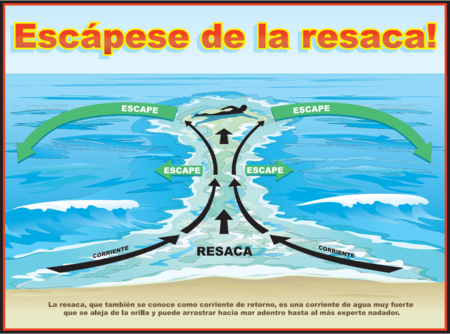 Así es como tienes que reaccionar si te atrapa una corriente de resaca en el mar