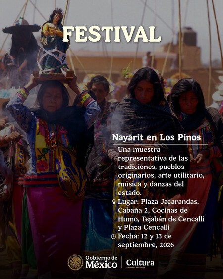 Entre sabores del Pacífico y de la sierra: lánzate a probar chicharrón de pescado, aguachile, pozole y albóndigas de camarón con música y artesanías en Nayarit en Los Pinos 2026