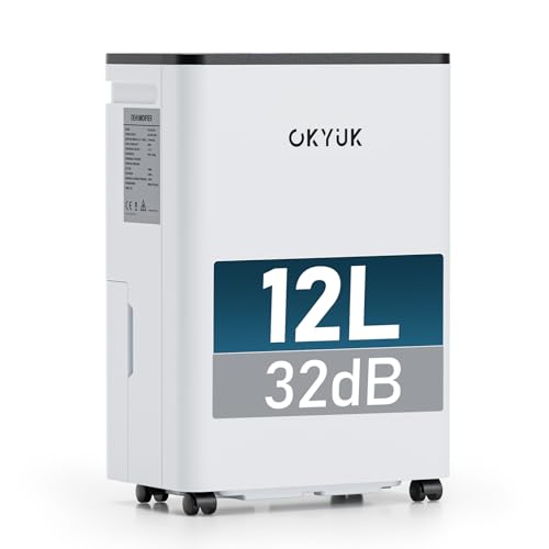 Deshumidificador 12L con Indicador Digital de Humedad