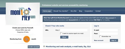 Monitority, monitorizando servicios online