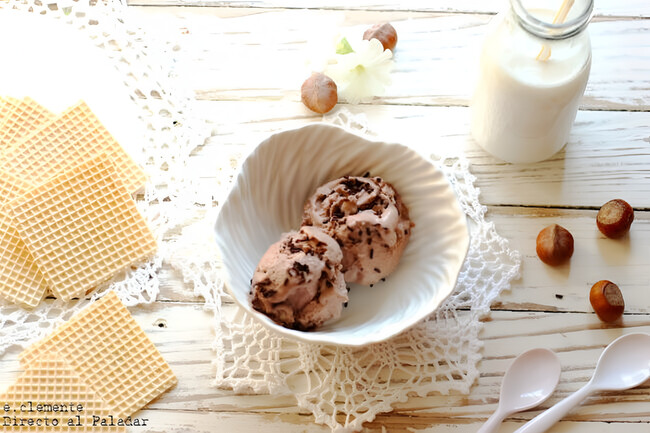 Helado-Nutella