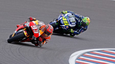 Marc Marquez Valentino Rossi Argentina Motogp 2016