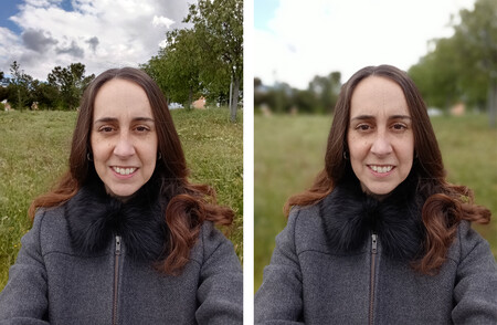 Realme C21 Selfie Retrato