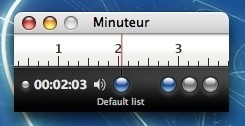 Minuteur: "Cuenta tiempo" con infinidad de opciones