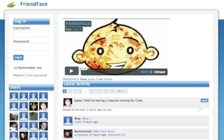 FriendFace ¡existe!