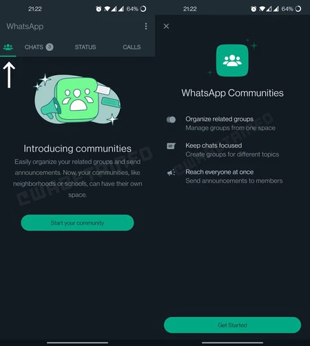 ベータ版 Whatsapp