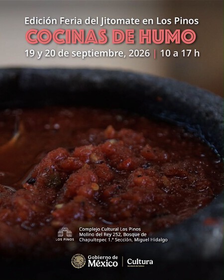 Disfruta de una salsa de molcajete, bebidas, dulces y nieves en la Feria del Jitomate en Los Pinos con degustaciones y talleres este fin de semana
