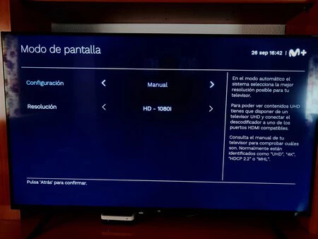 Conectar el decodificador al TV