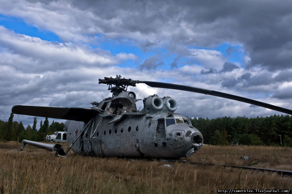 El recuerdo de Chernóbil y los vehículos radioactivos que allí quedaron abandonados