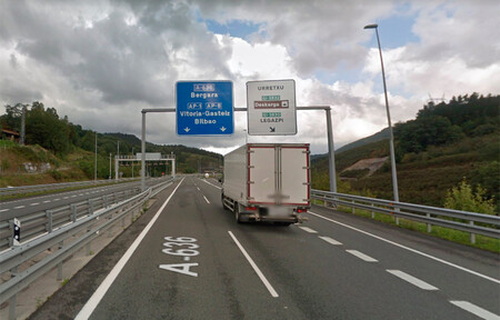 A-636 tramo pago por uso Beasain - Bergara