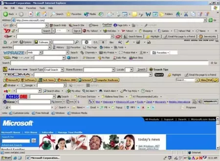 Toolbars