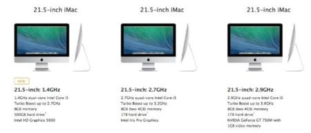 Apple lanza un nuevo modelo de iMac más económico