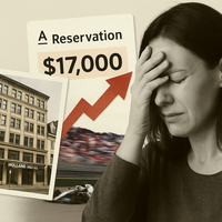 Esta usuaria reservó hotel en Booking.com. Un mes después, el hotel le pidió pagar cuatro veces más… y a la plataforma le pareció bien 