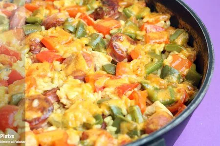 Receta de arroz con pollo y chorizo criollo