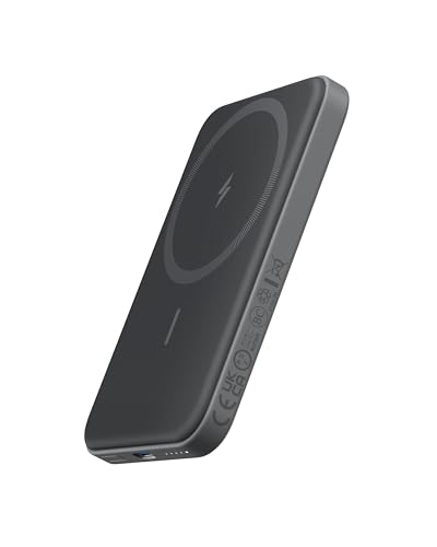 Anker Bateria Externa Magsafe 621 MagGo, 5000 mAh Power Bank Magsafe con Cable USB C, para iPhone 16/15/14/13/12 Series
