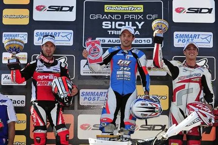 Victoria y liderato para Davide Gozzini en Italia
