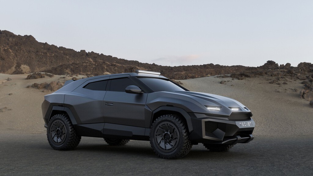 Una empresa le colocó armadura militar a un Lamborghini Urus para crear un superdeportivo monstruoso que solo pueden tener 100 personas . Noticias en tiempo real