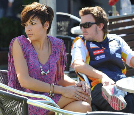 Fernando Alonso y Raquel del Rosario entre rumores de embarazo