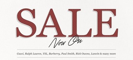 Mr. Porter, tienda online para hombre de rebajas