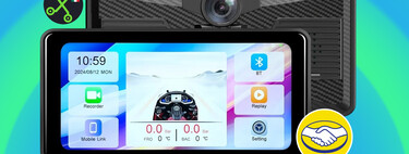 Tener Apple CarPlay y Android Auto en tu motocicleta también es posible con esta pantalla impermeable que hasta tiene cámara 