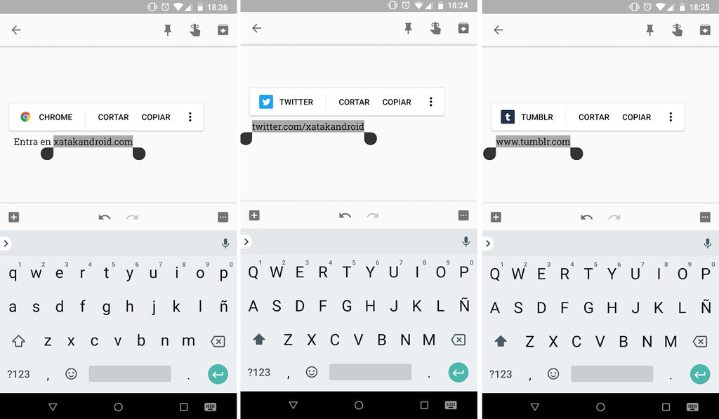 Cómo usar el selector de texto inteligente de Android Oreo para buscar ...