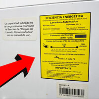 Cómo leer la etiqueta amarilla de las lavadoras y cómo calcular cuánto de luz usará en cada lavada 