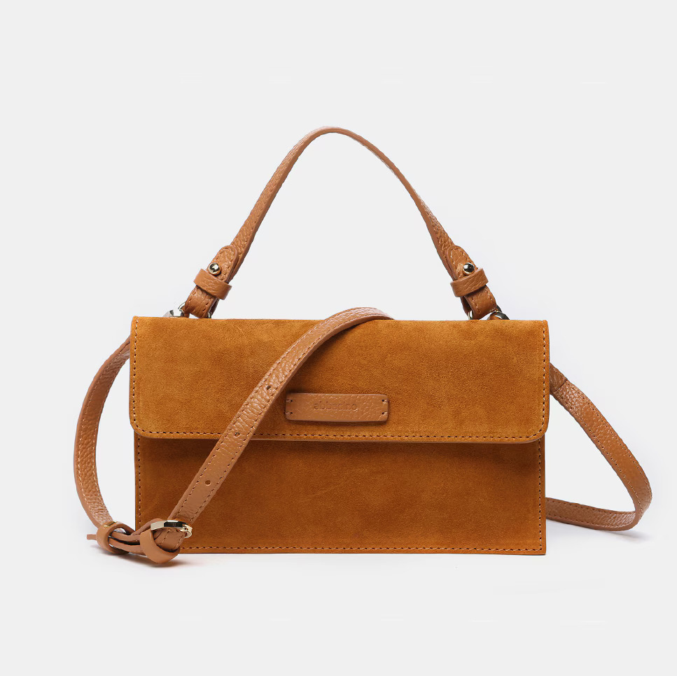 Abbacino
Bandolera de mujer mini Wonderland de ante cognac
