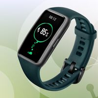 La pulsera deportiva que parece un reloj está a precio mínimo en Amazon: la  Huawei Band 6 en color verde sólo cuesta 32 euros en Amazon