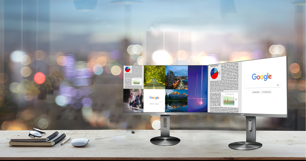 AOC presenta su nuevo monitor todoterreno, es el U2790PQU y llega con resolución 4K y 27 pulgadas