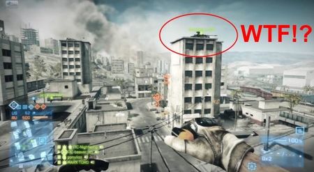 ¿Mortal hacia delante con un tanque para llegar a lo alto de un edificio? Con 'Battlefield 3' es posible. Sencillamente acojonante