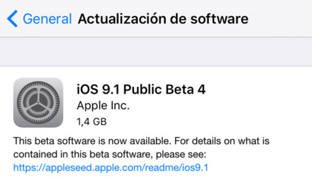 Apple lanza la cuarta beta de iOS 9.1 y la tercera del tvOS, el nuevo sistema operativo del Apple TV