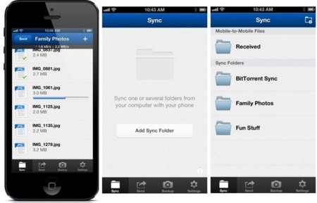 BitTorrent Sync ya está disponible para iOS