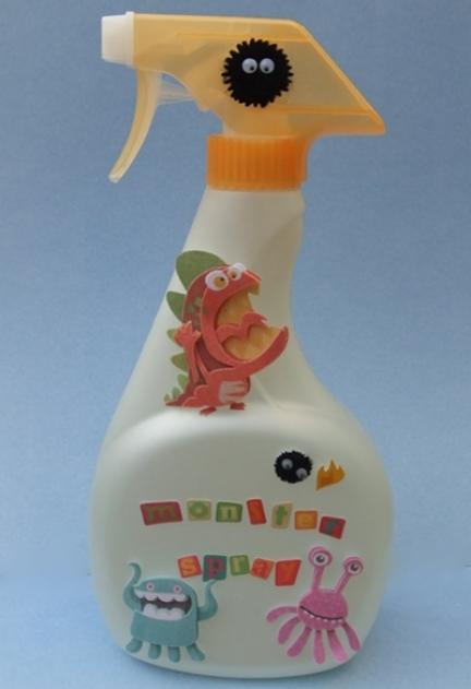 Spray para espantar monstruos
