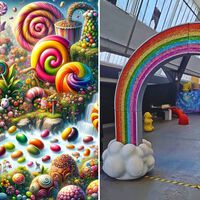 Expectativas: una visita mágica a la fábrica de chocolate de Willy Wonka anunciada con imágenes de IA. Realidad: pagar 40 euros por un almacén cutre, dos chuches contadas y niños llorando