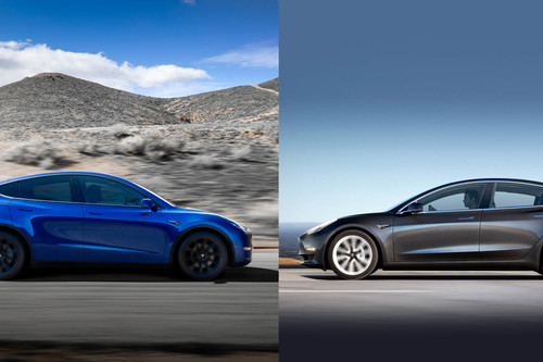 Comparativa Tesla Model 3 vs Tesla Model Y: dos coches eléctricos parecidos por fuera, muy distintos por dentro