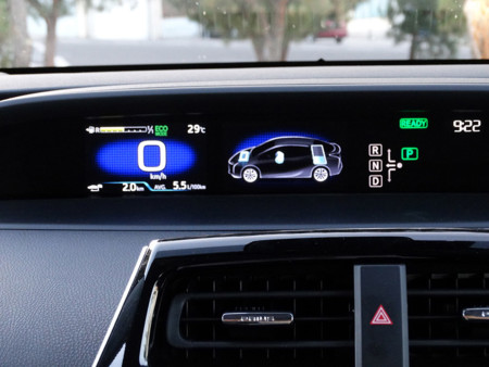 Prueba Toyota Prius 2016 Detalles Interiores