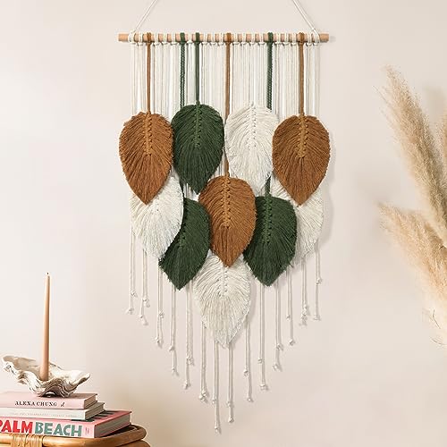 Weldomcor Tapiz de pared de macramé, grande