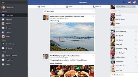 Nueva actualización de Facebook para Windows 8.1: más opciones para no tener que recurrir a la web