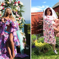 Una madre recrea la imagen con que Beyoncé presentó a sus gemelos 