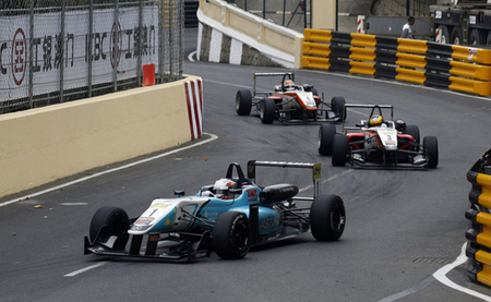 Mala suerte para los españoles en el Gran Premio de Macao de Fórmula 3